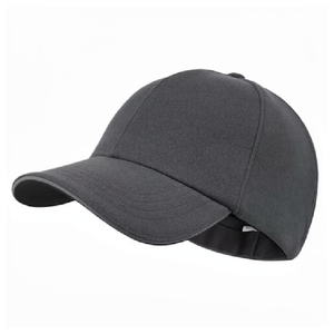 Unisex 6-Panel Baseball <b>Cap</b> Solid Color Cotton Fitted Hat Casual Style Adult Size 58-60CM Brown Beige - Product Image 2
