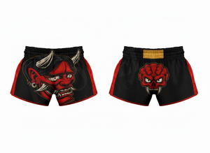 Pantalones Cortos de Boxeo Muay Thai de Diseño Personalizado, para Entrenamiento de Combate, OEM ODM, para Kickboxing, MMA, Ligeros, de Satén, Deportivos - Product Image 6