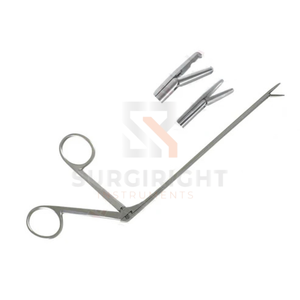 Pinces à tissus nasales Noyes en acier inoxydable, pinces chirurgicales ORL pour pansements nasaux et manipulation des tissus par SurgiRight - Product Image 2