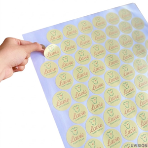 Etiqueta Adhesiva con Logotipo Personalizado, Impresión Digital en Vinilo para Vasos, Cajas, Empaques y Marca - Product Image 6