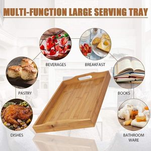 <b>Bamboo</b> Classic Dishwasher Safe Multifunction Food Storage Tray - Product Image 1