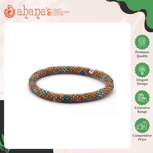 Wholesale Price Selling High Quality Trendy Design Handmade Crochet Needle Multi Colors Women's Glass <b>Beads</b> <b>Bracelets</b> - Product Image 2