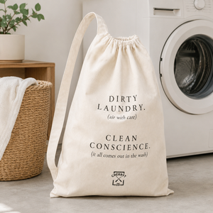 Bolsa de Lavandería de Algodón de 180 GSM con Impresión Personalizada, 56x71 cm, Bolsas Grandes Reutilizables con Cordón para Ropa Sucia, Venta al por Mayor para Hoteles, OEM, ODM - Product Image 6