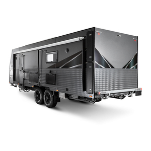 Caravane de camping tout-terrain extensible avec cuisine, salle de bain et espace de couchage - Product Image 2