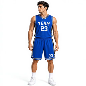 Conjunto de Uniforme Deportivo de Baloncesto Personalizado con Diseño Reversible, Proveedor de Camisetas de Baloncesto que Absorben la Humedad - Product Image 1