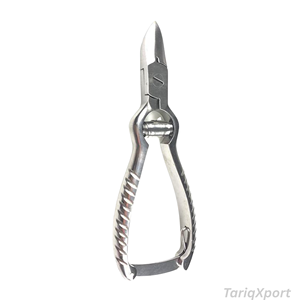 Professional Barrel Spring Puffer <b>Nail</b> Nipper Lap Joint Slightly Curved Jaws <b>for</b> <b>Thick</b> & Heavy Manicure Pedicure <b>Nails</b> - Product Image 5