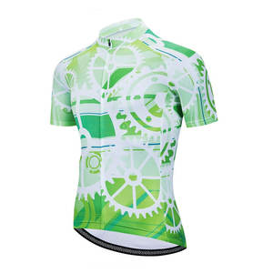 Ropa Deportiva al por Mayor, Jersey de Ciclismo de Diseño Personalizado, Manga Larga, Transpirable, de Secado Rápido, Antibacterial, Ecológico, con Estampado Sublimado - Product Image 1