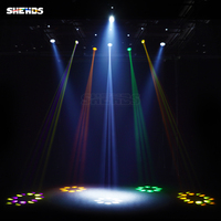 SHEHDS Mini Bulb 230W 7R Beam Moving Head Light DMX512 Luz de escenario para fiestas, conciertos, bodas, clubes