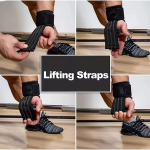 Muñequeras de Nailon de Alta Resistencia para Levantamiento de Pesas, Correas de Gimnasio, Guantes de Gimnasio - Product Image 5