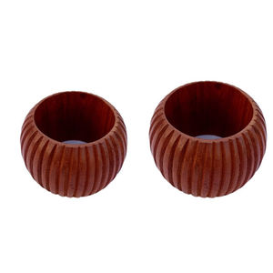 Anillos de Servilleta de Madera Modernos, Hechos a Mano, Ecológicos, Productos Decorativos para Mesas de Banquete, Hoteles, Restaurantes de Alta Cocina y Bodas - Product Image 3