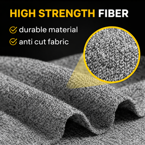 Débardeur anti-coupure en fibre HPPE, léger, respirant, résistant aux piqûres, vêtement de protection, personnalisable OEM - Product Image 3