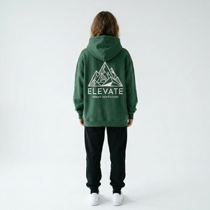 Women Boxy Fit Hoodie Custom Oversized Streetwear Sweatshirt OEM ODM Factory - Product Image 2