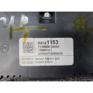 ชุดหน้าปัดมาลิบู ปี 2014-2018 ของแท้เบอร์ 84141853 - Product Image 5