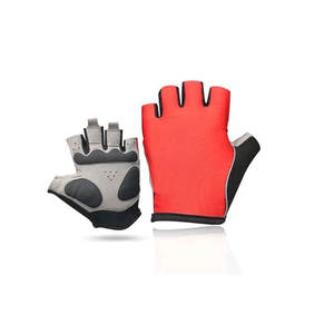 Gants de cyclisme d'été en PU de haute qualité avec coussinets en gel, antidérapants, demi-doigts, pour VTT - Product Image 1