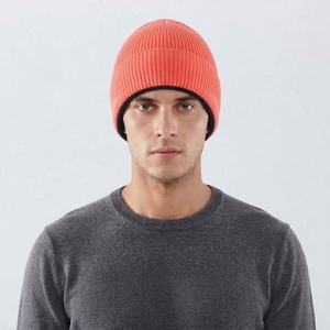 Gorro de Punto Cálido con Diseño Acanalado, Gorro de Invierno Suave y Elástico, Gorro Casual para Exteriores, Proveedor Personalizado - Product Image 1