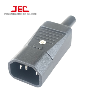 ปลั๊กไฟฟ้ากระแสสลับ JEC ไต้หวันสามารถถอดสายไฟ C14ใหม่ได้ - Product Image 1