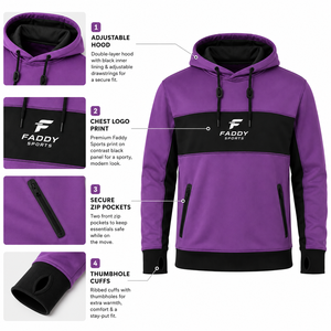 Sudadera con Capucha Personalizada para Snowboard, Multifuncional, Impermeable, con Forro Polar, para Hombre, para Invierno, con Orificios para los Pulgares y Bolsillos - Product Image 6