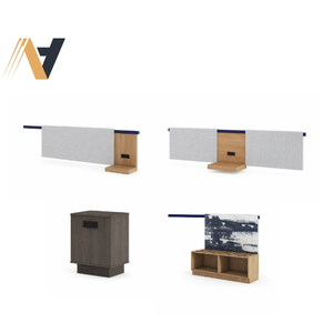 Juego de Muebles Compactos para Habitación de Hotel Garner Inn - Muebles de Alta Calidad en MDF y Laminado - Producidos por una Fábrica en Vietnam - Product Image 3