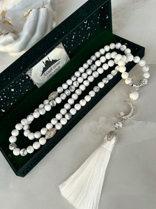 Nuevo Rosario Islámico de Resina Ecológica Personalizable, Diseño Moderno, Colgante Hecho a Mano con Cuentas de Amor, Artículos Religiosos Católicos - Product Image 5