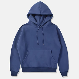 Sweat-shirt à capuche orange surdimensionné uni personnalisé tendance avec poche kangourou – Vente en gros – Aucun avis pour le moment - Product Image 3