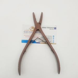 Herramienta para Extensiones de Cabello con Pinza Larga de 2 Orificios, Color Marrón - Product Image 2