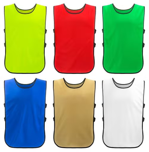 Customized Breathable Lightweight Quick Dry Football <b>Training</b> Vest Soccer <b>Bibs</b> With Screen Printing New Arrival Adults Wear - Product Image 1