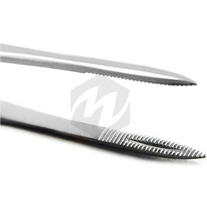 Pinzas Quirúrgicas Dentales Adson de 10 cm, Rectas, de Acero Inoxidable, Manuales, con Certificación CE, Instrumentos Médicos para Aplicaciones Quirúrgicas - Product Image 6
