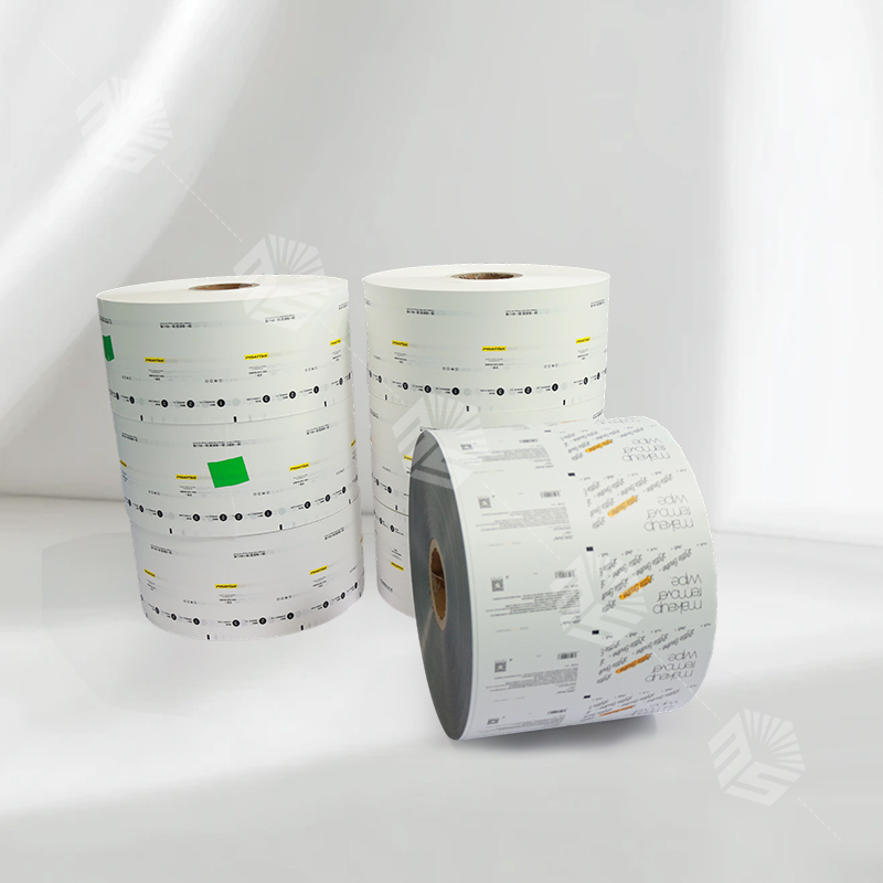 Custom Printed MS Brand Food Grade Moisture Proof Laminated Plastic Flexible Packaging Film Roll with Custom Color for Snack