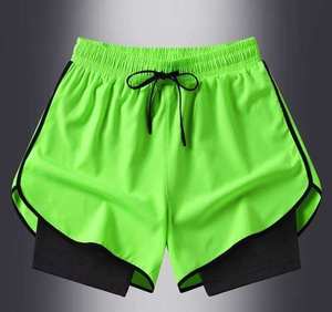Pantalones Cortos Deportivos con Logotipo Personalizado para Hombre, de Secado Rápido, para Playa, Baloncesto, Running, Entrenamiento, Ajustados, Transpirables, para Fitness - Product Image 2