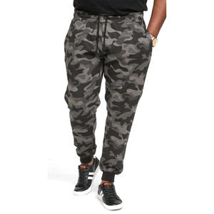 กางเกงจ็อกเกอร์ลายพรางสำหรับผู้ชาย คุณภาพสูง ผ้าฟลีซ ทรงเข้ารูป สีเทา ลายพราง กางเกงวอร์มเอวยางยืด ทรงสอบ สำหรับออกกำลังกาย - Product Image 1