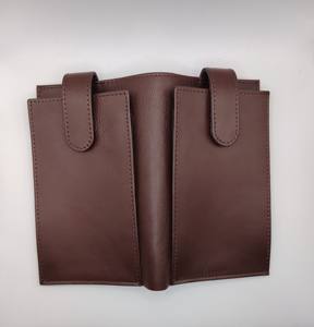 Tarjeteros de Cuero Genuino de Alta Calidad, Cartera Larga Plegable de Viaje para Hombre, Bolsillos de Gran Capacidad, Compartimentos Adicionales 2026 - Product Image 5