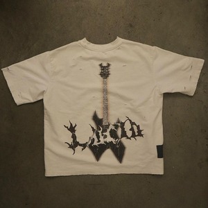 T-shirt blanc à manches courtes pour homme avec imprimé lettre V noire, col rond, décontracté, respirant, 100 % coton, coupe classique, logo sur le devant - Product Image 5