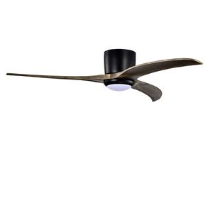 Ventilador de Techo de 52 Pulgadas con Aspas de Madera Sólida, Control Remoto, Motor DC Silencioso, 6 Velocidades, Reversible, Producto de Calidad - Product Image 2