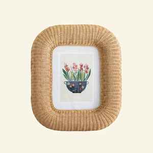 Marco de Fotos Grande de Madera Rústica con Textura Natural para Diseño de Interiores de Estilo Rústico - Product Image 1