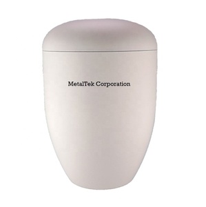 Urnas de cremación para adultos grandes de Metal de estilo europeo, venta al por mayor, suministros funerarios, recuerdos de restos humanos, tarros de almacenamiento de cenizas - Product Image 2