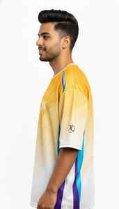 Camiseta Extra Grande de Sublimación Premium para Hombre, Estilo Urbano Informal, Corte Holgado, Estilo Callejero - Product Image 5