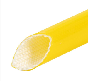 Malla trenzada de aislamiento eléctrico de alta tensión de fibra de vidrio acrílica Sunbow, resistente a altas temperaturas 500C, clasificación 6kV - Product Image 1