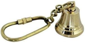 Llavero de metal con campana náutica de latón, juego de 1, el mejor regalo para amigos, hombres y mujeres - Product Image 3