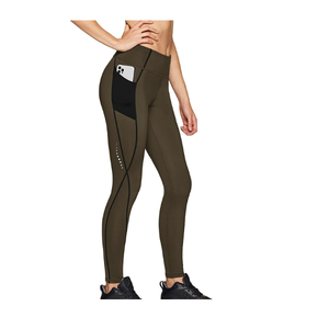 Leggings Deportivos de Cintura Elástica de Poliéster Transpirable de Secado Rápido de Alta Calidad para Mujer, Talla Grande, para Yoga y Gimnasio - Product Image 4