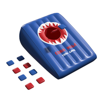 Verified PRO-Jeu de cornhole, sac de fèves flottant gonflable, jouet d'été pour fête de piscine, jouets pour enfants, adultes et famille
