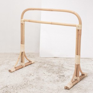 Barra de ballet de ratán sostenible, barra de baile independiente, juguetes para el desarrollo cerebral para niños - Product Image 1