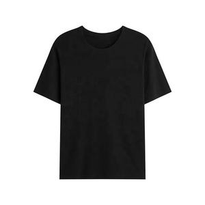 Camiseta Formal Unisex de Cuello Redondo y Manga Corta para Hombre, Poliéster/Algodón, 280 Gramos, Diseño Sólido, Logotipo Bordado con Transferencia de Calor Personalizado - Product Image 1