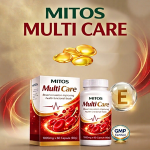 Capsules de soutien à la circulation sanguine avec Oméga 3, Ginkgo Biloba, Vitamine E, pour la santé cardiaque, usage adulte, OEM ODM pour l'exportation, Mitos Flex - Product Image 2