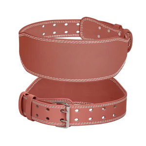 Lamron Cowhide Fitness Training <b>Powerlifting</b> <b>Belts</b> Heavy Duty Eco-Friendly Advanced Back Protection Breathable 10mm Non-Slip - Product Image 5