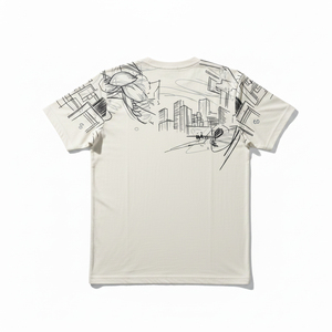 Camiseta Deportiva Transpirable de Corte Ajustado para Entrenamiento, Ropa Deportiva de Manga Corta para Fisicoculturismo y Gimnasio, Prenda Deportiva Sostenible - Product Image 2