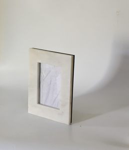 Premium White Marble Photo <b>Frame</b> with Sleek Modern <b>Design</b> for Lightweight Handmade <b>Wall</b> Mount <b>Frame</b> for Gifts & Dcor - Product Image 1
