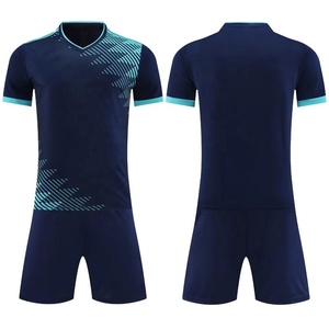 Ensemble de maillots de football pour hommes, noir et rose, sublimation, polyester respirant, uniforme sportif, taille adulte, logo personnalisé, maillot de handball - Product Image 3