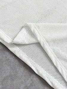 Maillot de football américain respirant en maille, col en V, uniforme d'équipe personnalisé, imprimé par sublimation, vêtements de sport d'entraînement, OEM en gros - Product Image 4