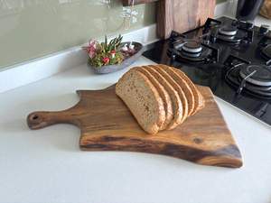 Handcrafted Acacia Wood Chopping <b>Block</b> Rectangle <b>Shape</b> 1.3cm Thick Dishwasher Safe & Easy to Clean Non-Toxic - Product Image 4