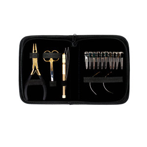 Kit Profesional de Herramientas para Extensiones de Cabello de Salón de Belleza, Tijeras de Acero Inoxidable para Cortar Cabello, Cuchilla, Pinza para Extensiones de Cabello - Product Image 6